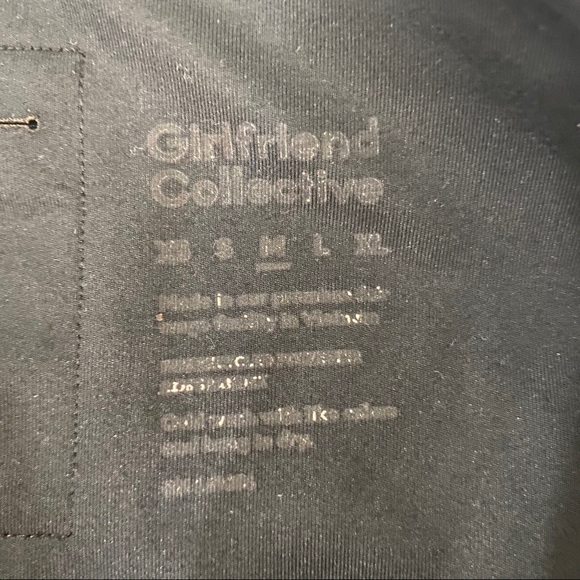 Girlfriend Collective High Rise Legging Black Med - Picture 5 of 8